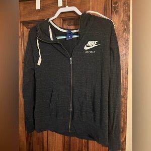 Nike Black Full Zip Sweatshirt